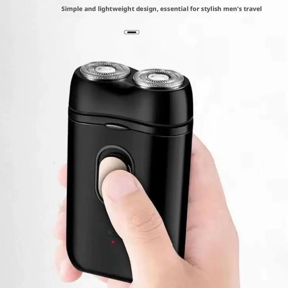 Mini Electric Smart Household Car Shaver Rechargeable Shaver Powerful Beard Trimmer Tool Nice Gift for Father or Boyfriend