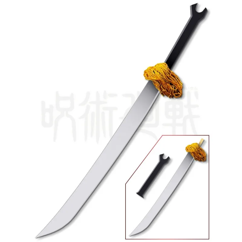 Jujutsu Kaisen Anime Figure Zenin Maki Fushiguro Toji Spear of Tianri Model Weapon Model Samurai Sword Gifts for Boys Toys Game