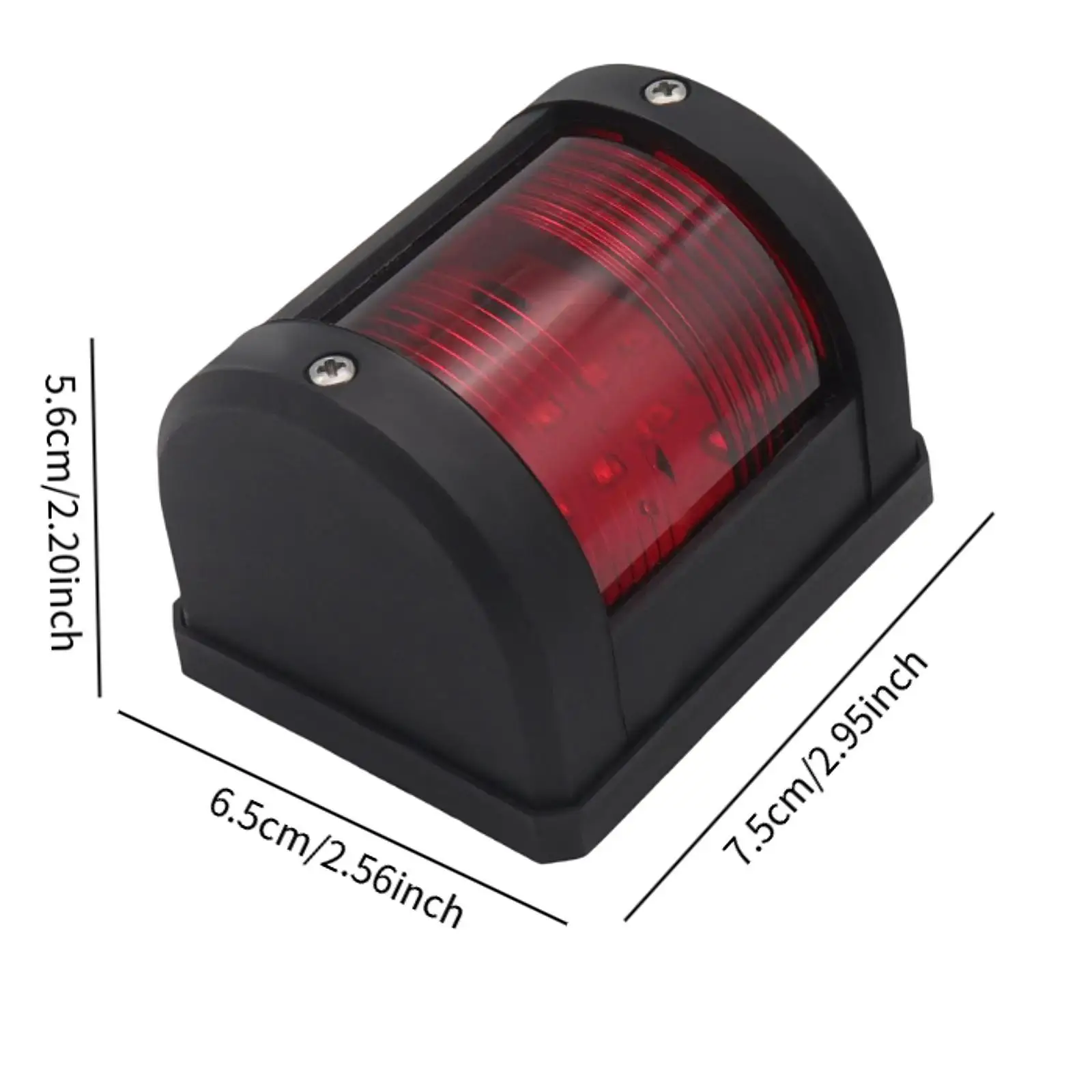 Signal Navigation Light Convenient Installation 112.5° Replacement DC 12V to