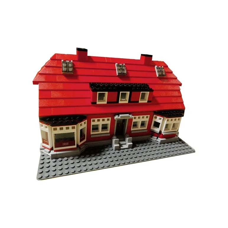 LEGO Classic Collection Red House Employees Limited Edition Building Blocks 601 1000 4000007