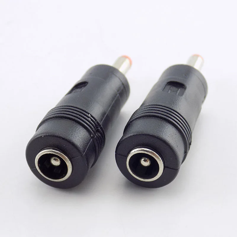 1/5/10 sztuk DC żeński na męski zasilacz DC 5,5x2,1 mm do 3,5x1,35 mm wtyczka złącza kable do laptopa H10 — zdjęcie 6