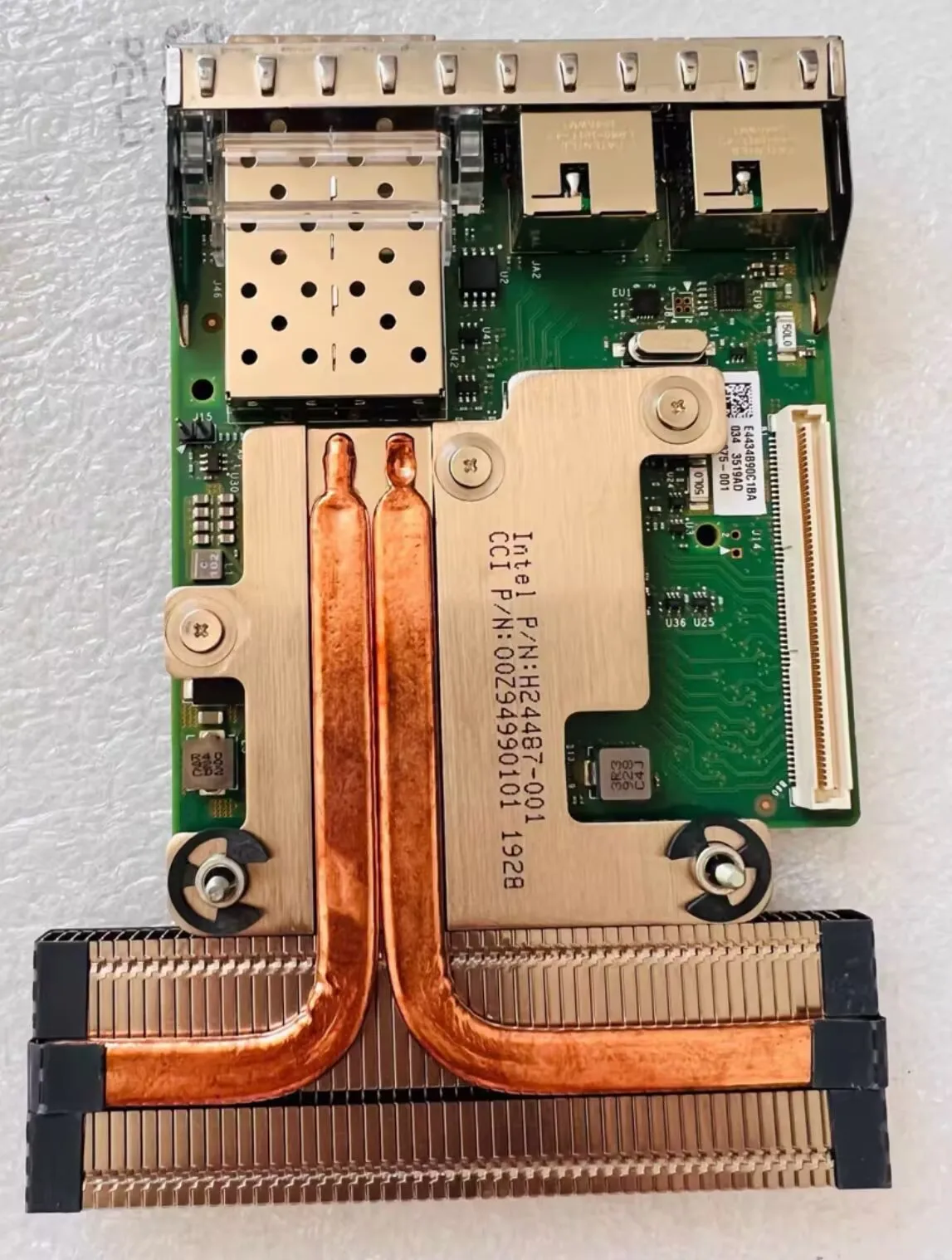 

ДЛЯ Dell 6VDPG Intel X710+I350 двухпортовый SFP+ 10GbE 1 Гбит/с RJ45 rNDC CNA 06VDPG