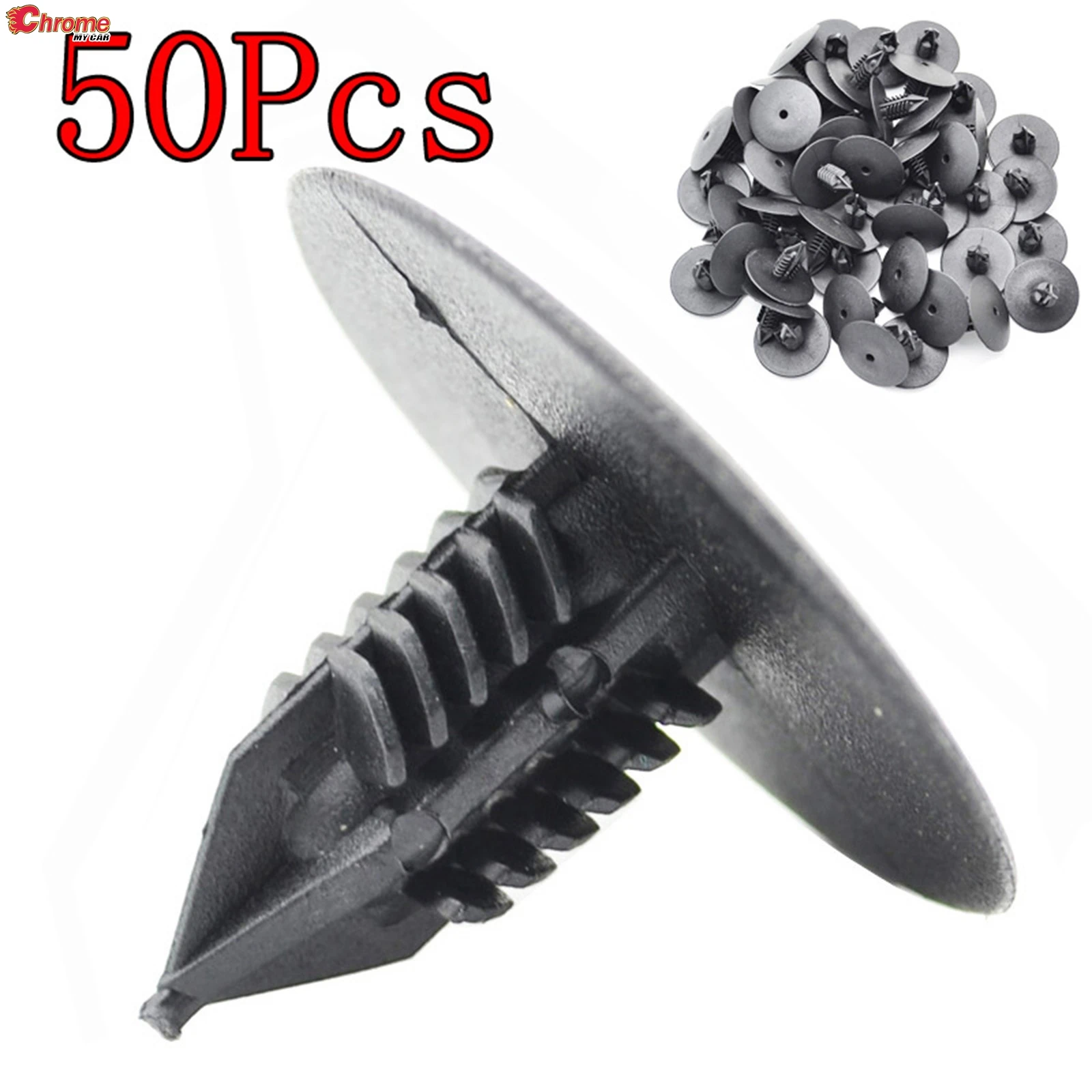 50PCS Door Bumper Fender Cover Automotive Fastener Plastic Auto Trim Clip Rivet Auto Fasteners For Toyota for Renault for VW