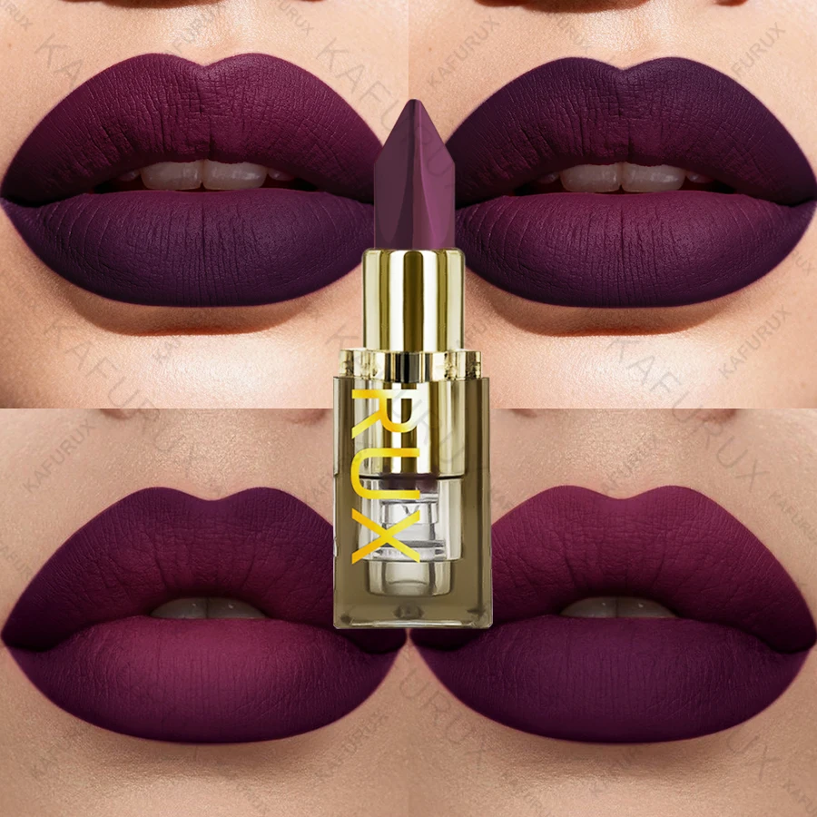 11 Farben, zweifarbiger Lippenstift, Lila, Schwarz, Glitzer, matt, 1 Stück, Lippenstifte, Make-up, einfach zu verwenden, Lippentönung, Make-up, Geschenke, Rot, Schwarz, Kosmetik – Detail 7