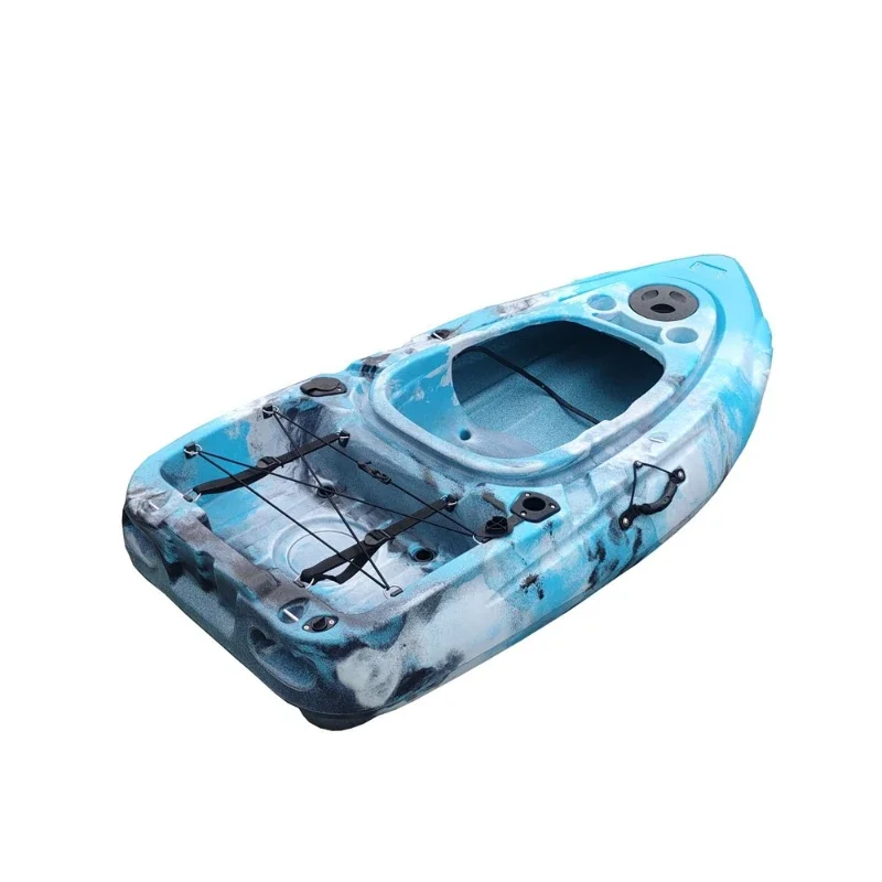 2 meters wide fishing boat single cockpit plastic kayak