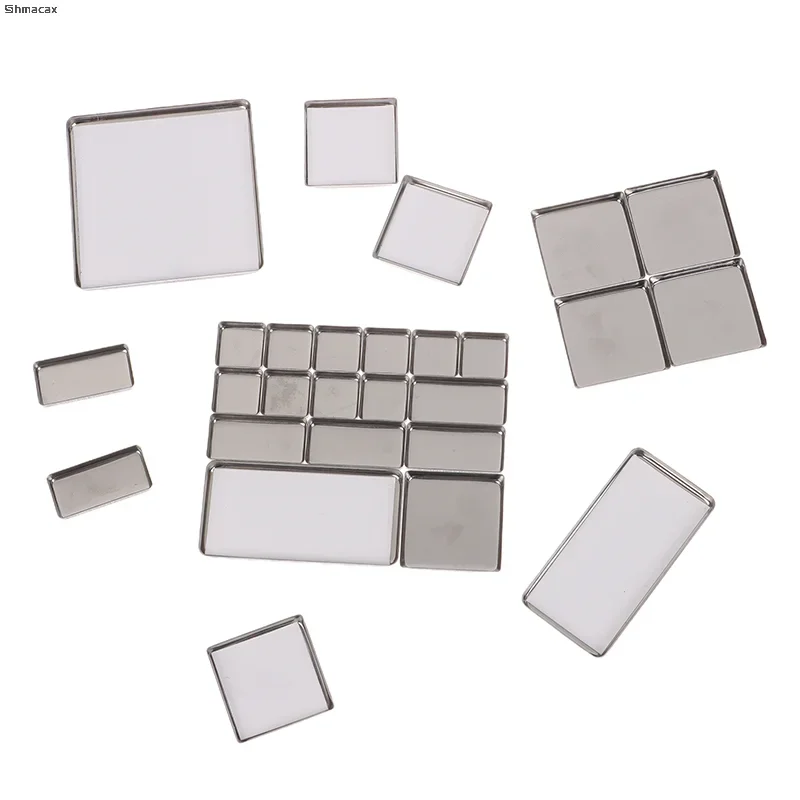 Watercolor Box Packaging Grid 0.5ml/1ml/2ml For Travel Box Magnetic Aluminum Palette Professional Paint Art Supplies