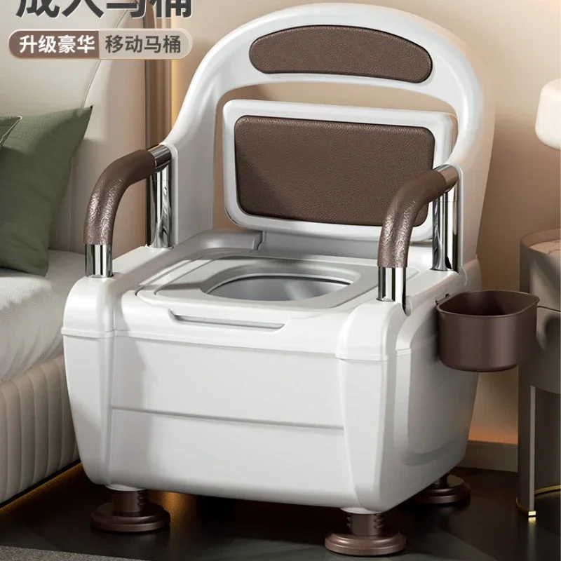 

TXL inodoro portátil para el hogar, inodoro para ancianos, silla para mujeres embarazadas