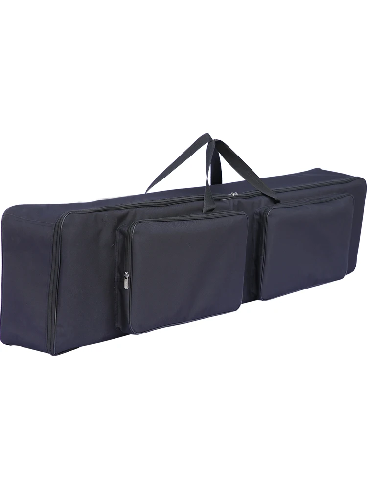 88Key Electric Piano Bag Oxford Cloth Double Shoulder Electronic Bag Double With Pocket Cotton Thickened Instrument Handheld Bag