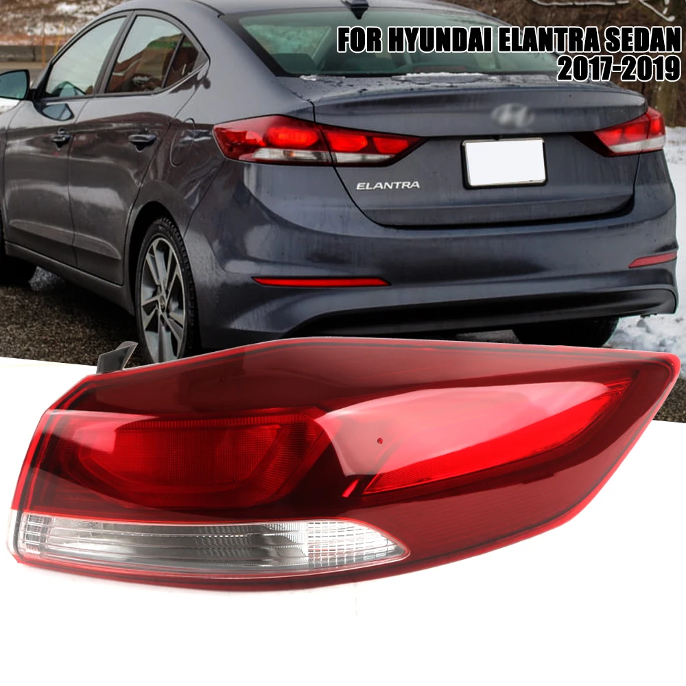 

Левый/правый задний фонарь для Hyundai Elantra Sedan 2017 2018 2019, задний фонарь стоп-сигнала с