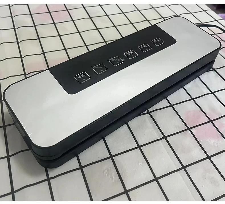 Applicable to Portable Mini Electric Automatic Vacuum Sealer For Home Commodity Use Plug-in ABS Material 30cm Sealing Width