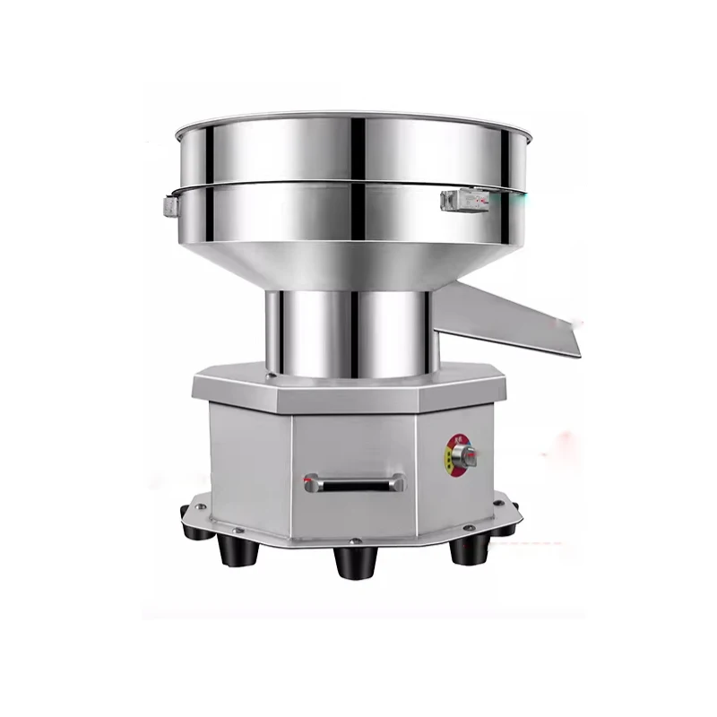 

Электрическая вибрационная просеивающая машина из нержавеющей стали 220В для порошков, лабораторный малогабаритный вибропросеиватель 20/30 см