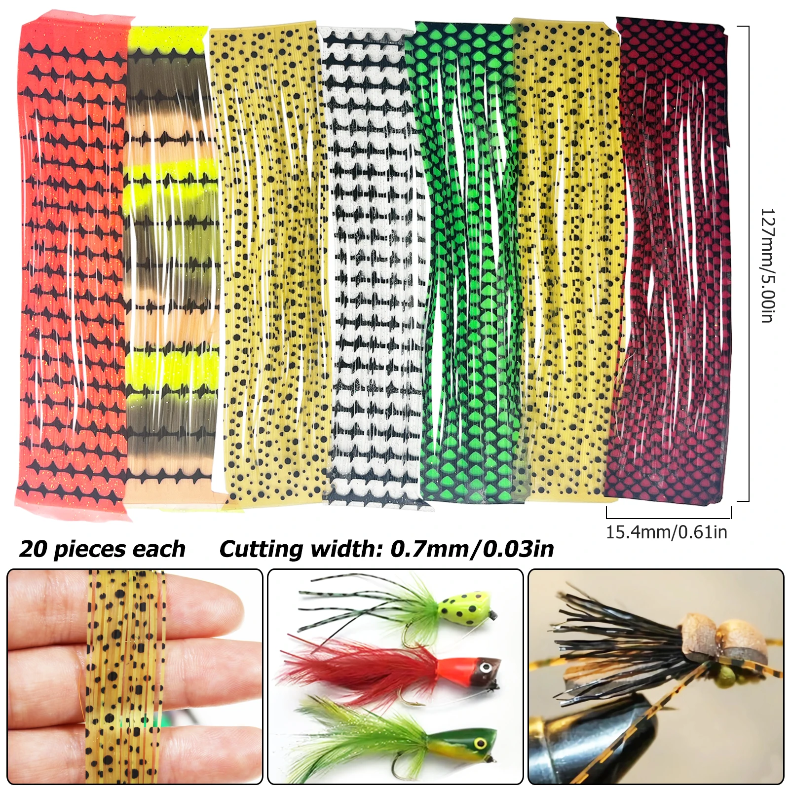 Imagem -03 - Pesca Amarrando Moscas Materiais Pesca Acessório Kit Ganchos Penas Fio Fur Crystal Flash Wires Beads Linha de Pesca Iscas 145 Pcs