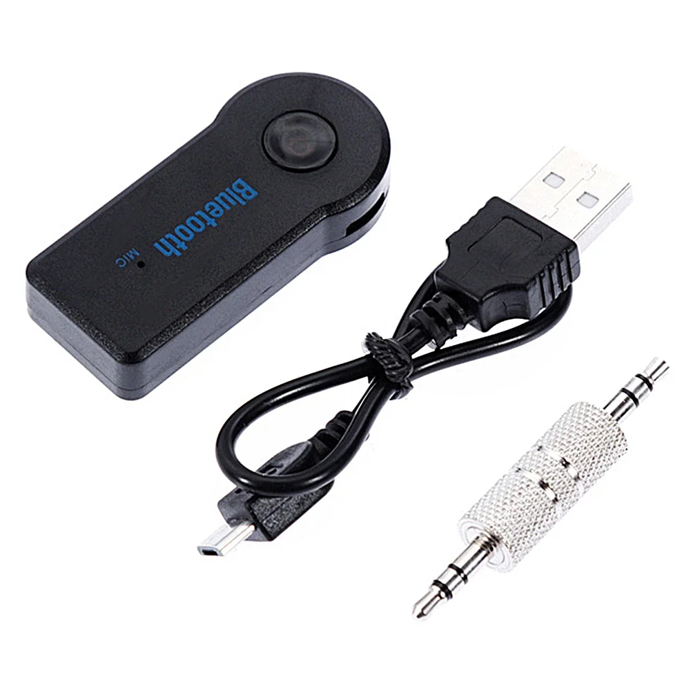 Wireless Blue Tooth Receiver Transmitter Adapter 3.5mm Phone AUX Audio MP3 Car Stereo Music Receiver 2 In 1 Adapter