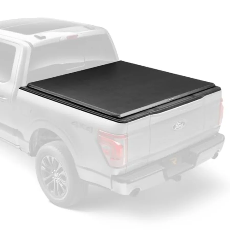 TruXport لينة نشمر شاحنة السرير غطاء تونيو ل 2015 2025 F150 6 '7 السرير 78.9 سهلة التركيب مقاومة الطقس قفل آمن