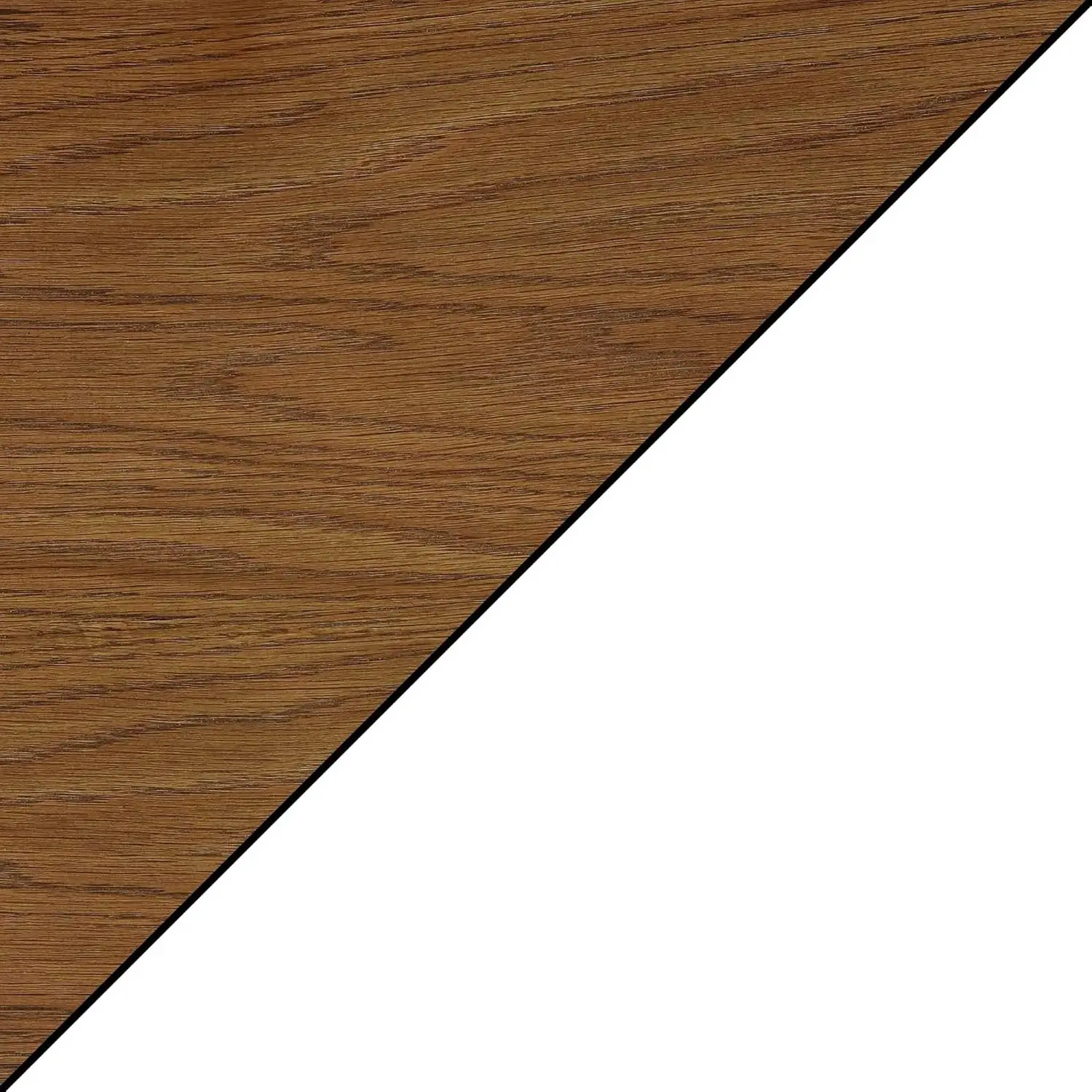 Meja Konsol Laci Oxford 1 dengan Rak, Kayu Apung/Putih