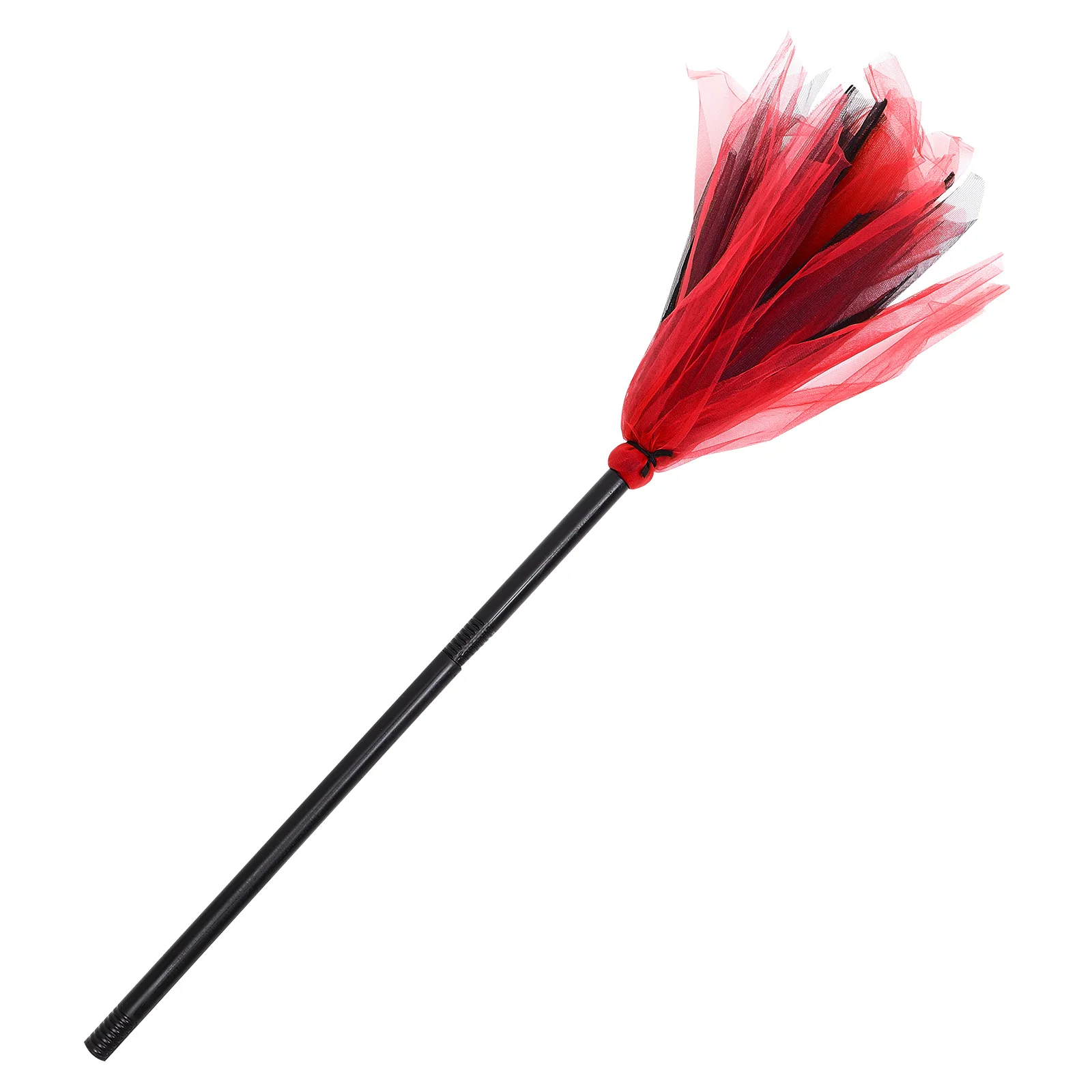 

Halloween Witch Broom Plastic Gauze Detachable Prop Cosplay Witch Broomstick Party Decoration Halloween Ornament