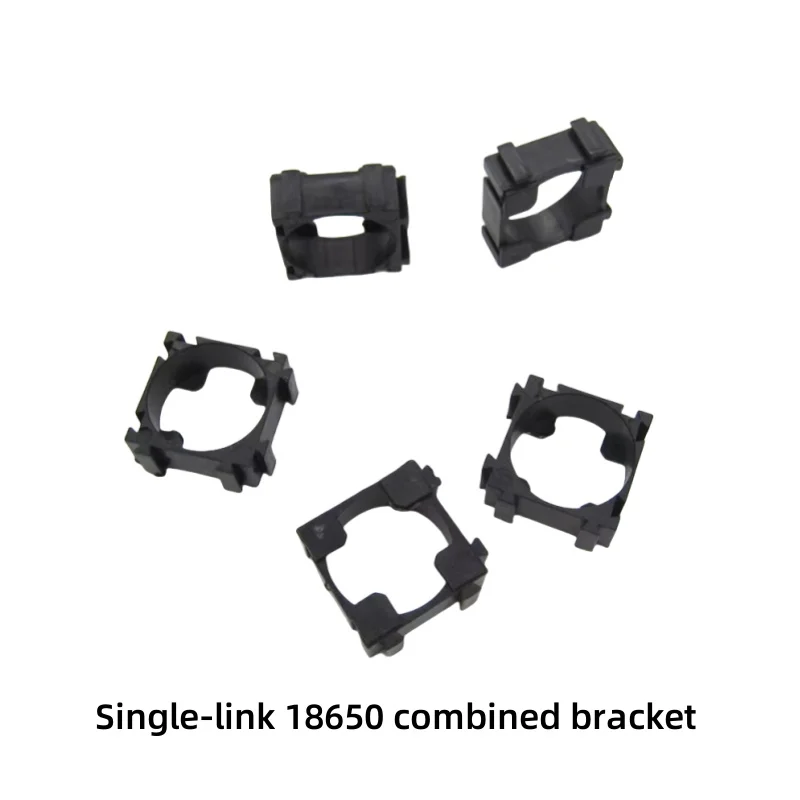 Single cell 18650 Lithium battery Combination Fixing Bracket with Card Slots for Multi shaped Splicing and Combination
