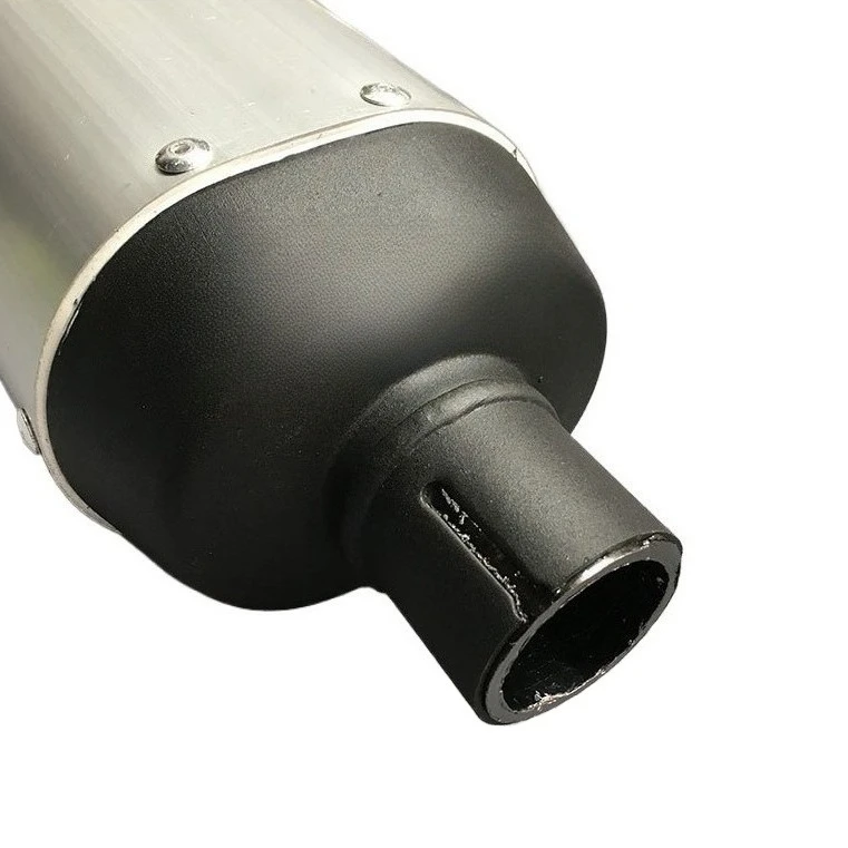 Stainless Steel Exhaust Muffler Assembly for CQR150 CQR250 Dirt Bike Aftermarket Universal Sound Can Kit