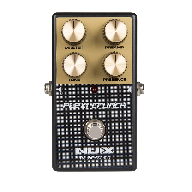 NUX Plexi Crunch Distortion Pedal – Classic British Rock Tone for Electric Guitar