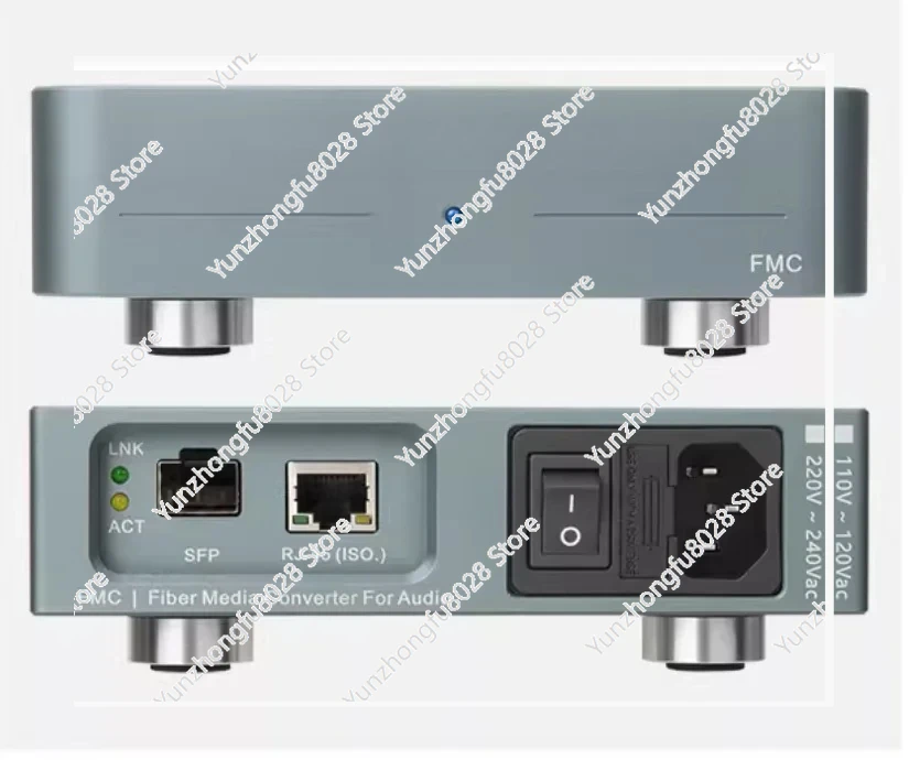 230V FMC Audio HIFI Fever Ethernet Purifier Fiber Optic Transceiver OCXO Constant Temperature Crystal Oscillator