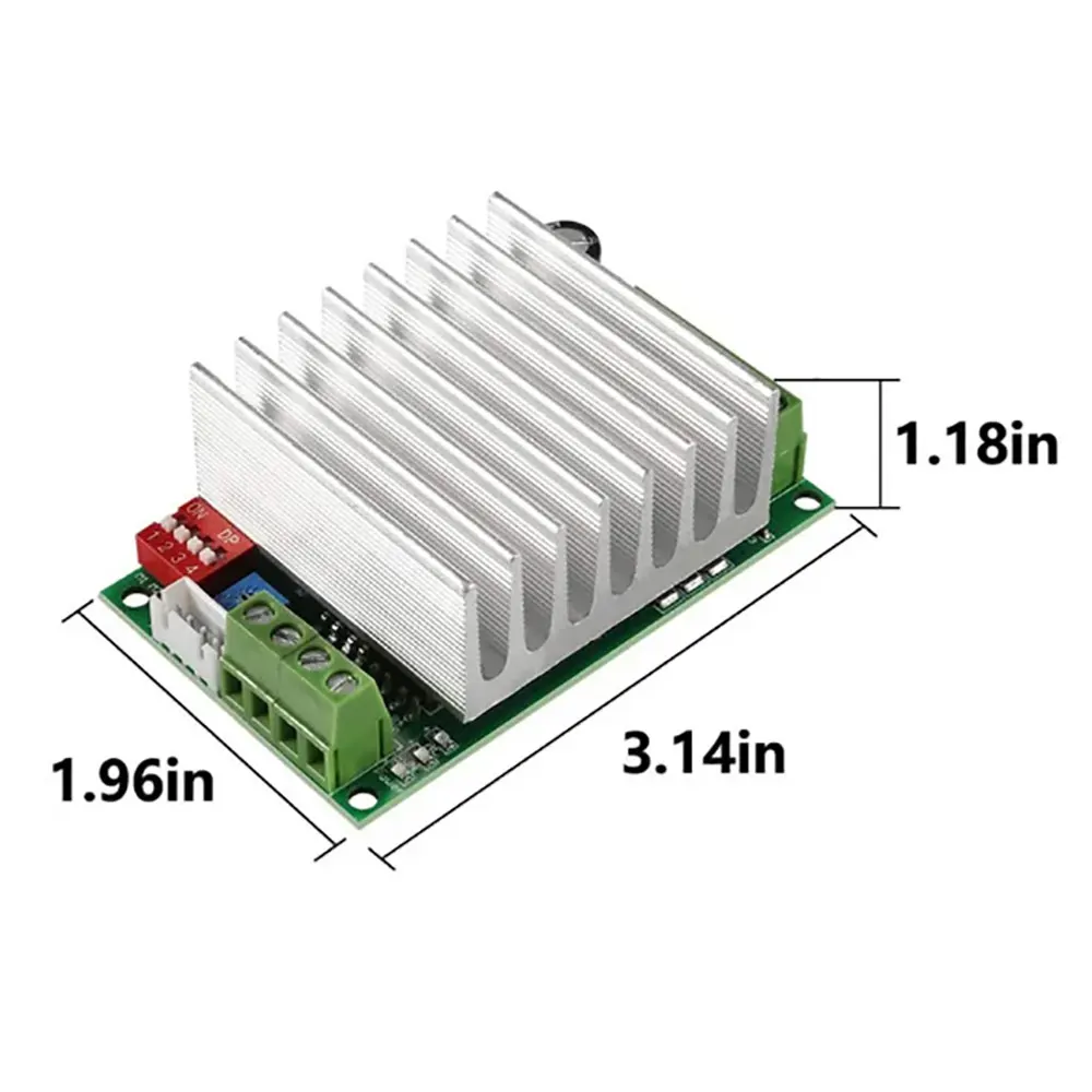 

Hybrid stepping control board for stepping motor, single axis cnc tb6600, 0-4.5a, factory input