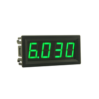 0.56 Inch Dc 0-100V 4 Digit Led Display Voltmeter Mini Digital Voltage Meter Volt Tester Red/Green/Blue Display