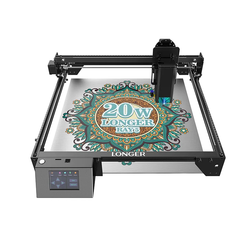 Longer RAY5 Upgraded 20W Laser Engraver Machine, Exclusive 3.5\