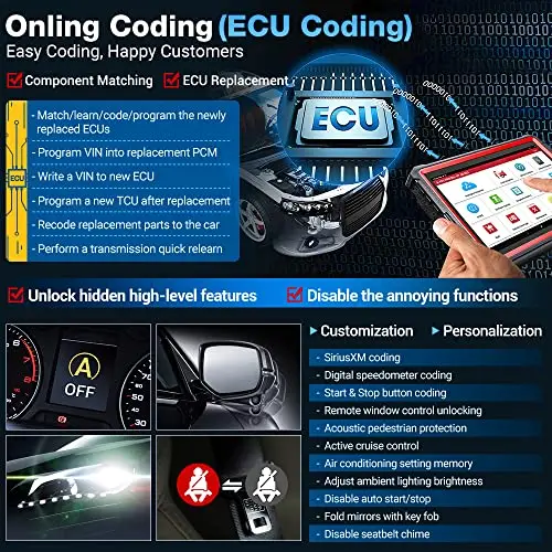 2024 Newest Elite LNH X431 PRO3S+ V5.0 Auto Obd2 Code Reader Scanner Bi-directional Control Car Truck Diagnostic Tools