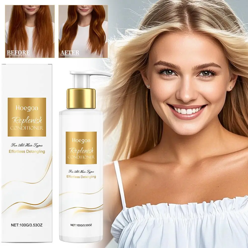 

100 г питательный кондиционер, укрепляющий кондиционер для волос, увлажняющий кондиционер для лечения корней волос, кондиционер-активатор W5S0