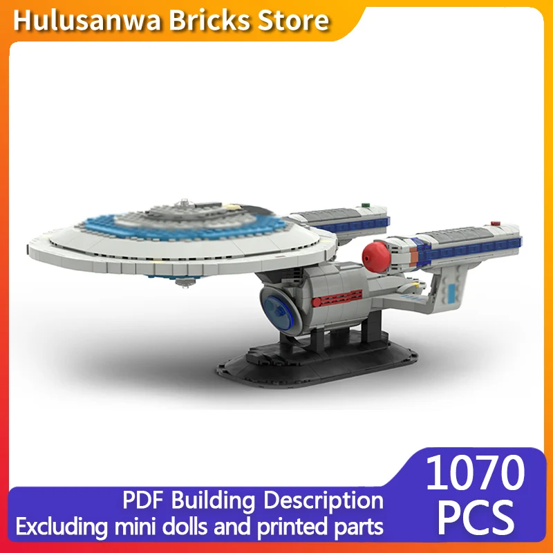 

Popular Moive Model MOC Building Bricks Space Heavy Cruiser Modular Technology Gifts Holiday Assemble Children Toys Suit