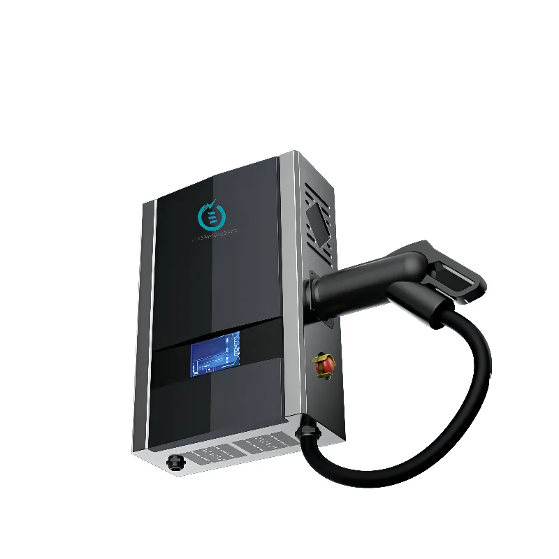 High Quality 30KW CCS1 CCS2 Wall Mounted DC Fast EV Charging Station  Gun Optional With CE Certificate