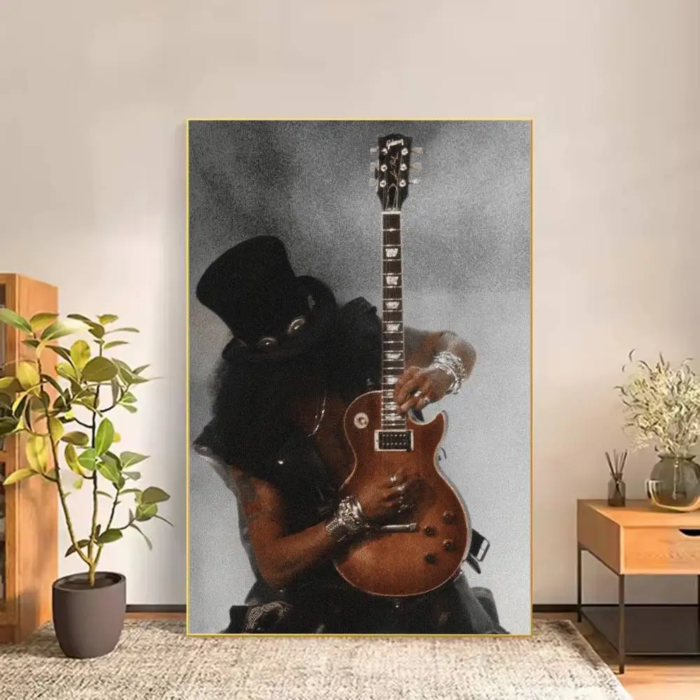 Band G-Guns N Roses Poster Versatile HD Waterproof Wall Art Self-Adhesive Decor for Any Space Ideal Gift