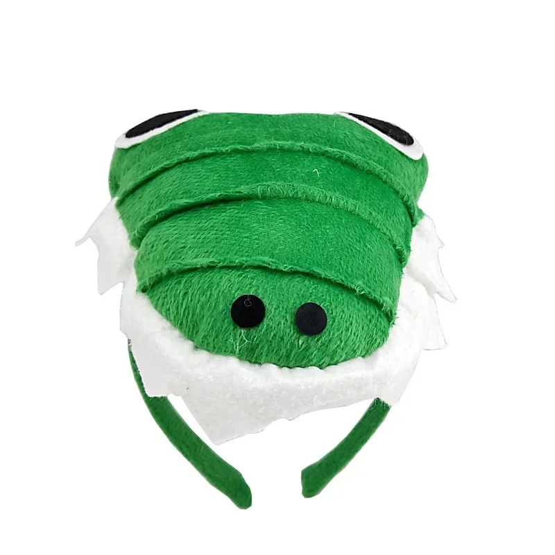 Adults Kids Animal Turtle Headband Props Crocodile Dinosaur Hairband Tail Bow Tie Costume Christmas Halloween Headwear