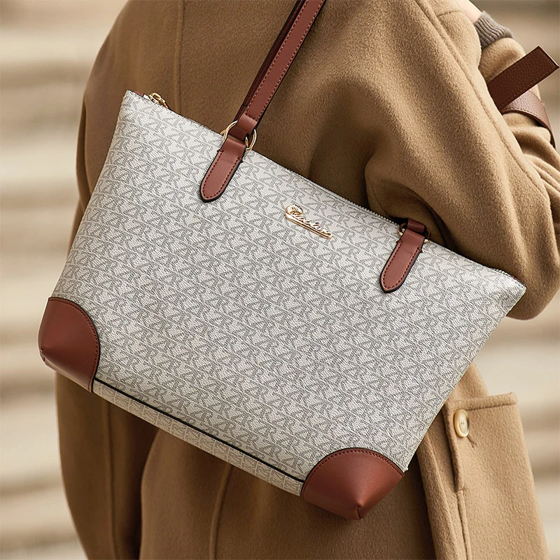 ZOOLER High Quality Purse PVC Women Bags Trendy Large Ladies Handbag Girls Luxury Tote Classic Designer Letter Print #WG336