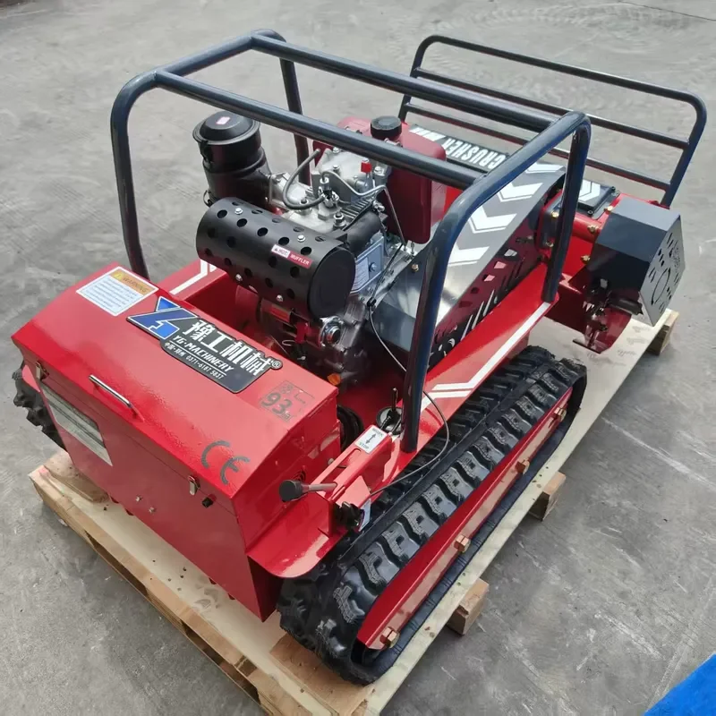 Golf Course Professional Remote Crawler Mower Uniform Cutting Height Turf Trimming Maintenance Equipment