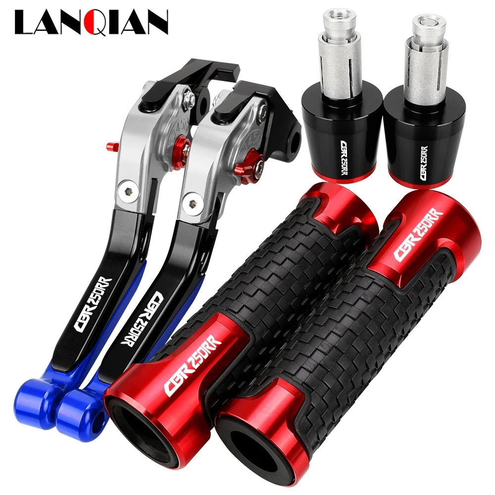 

For Honda CBR250RR CBR 250RR 2011-2023 2022 Motorcycle Accessories Handgrips Extendable Brake Clutch Levers Handlebar Grips Ends