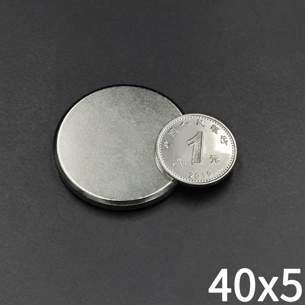 1/3 Stück 40x5 mm Magnet für Kühlschrank 40mm X 5mm Runde Dauermagnet-Scheibe 40x5mm – Detail 5