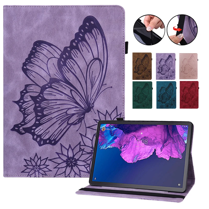 

Чехол для Lenovo Tab P11 Xiaoxinpad TB J606F J606L с милой бабочкой и оленем, мягкий ТПУ для Lenovo P11, чехол для P11, чехол для планшета