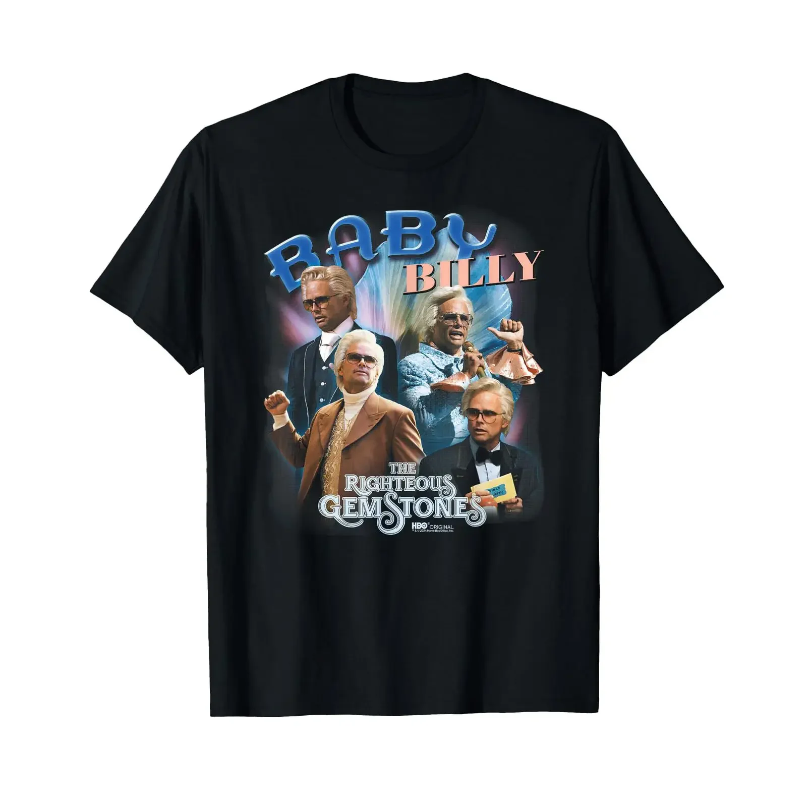 The Righteous Gemstones Baby Billy Heartthrob T Shirt vintage Washed Soft fashion homme designer clothes Casual Versatile