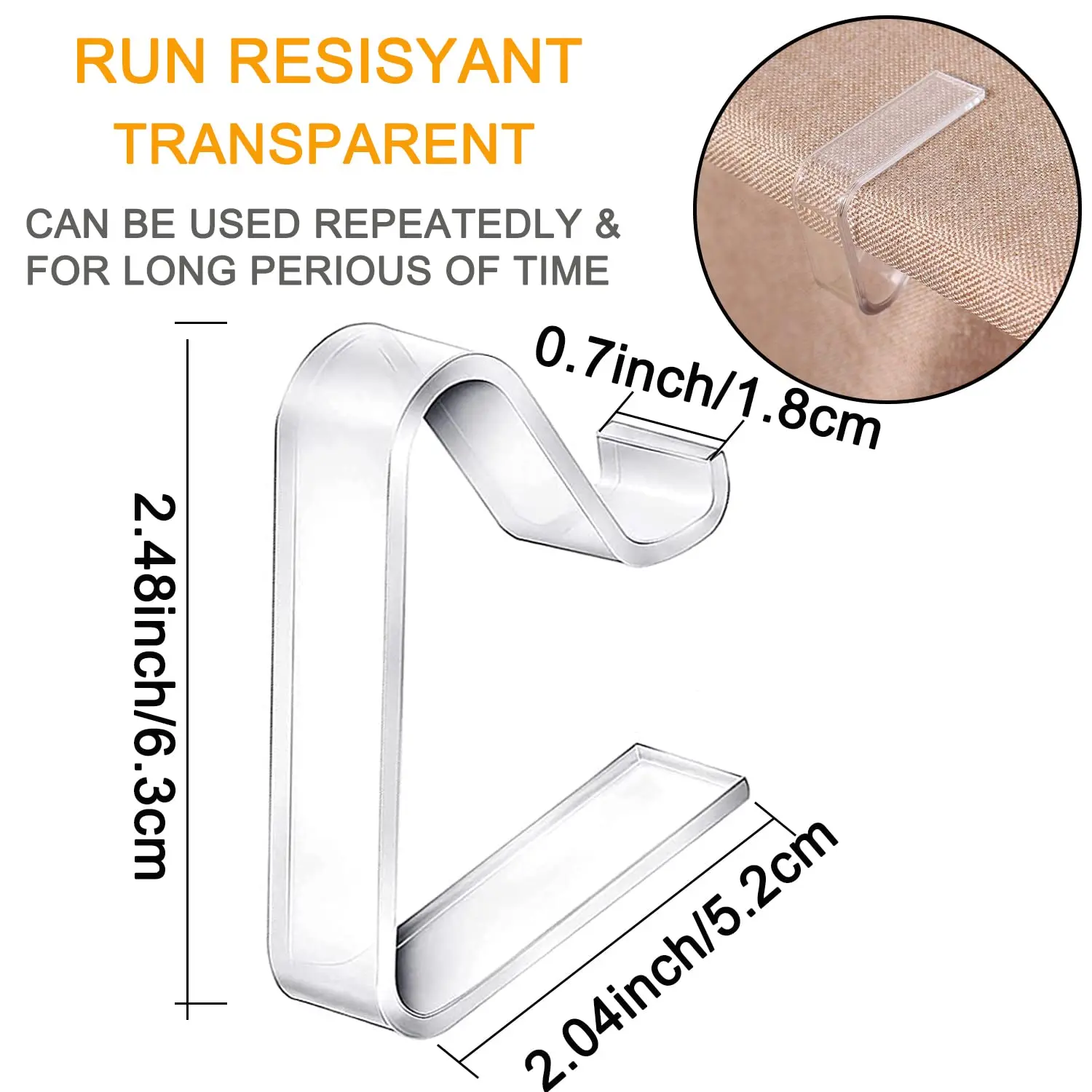 Thumbnail 2 - #39 Trending Tablecloth Clips & Weights Right Now