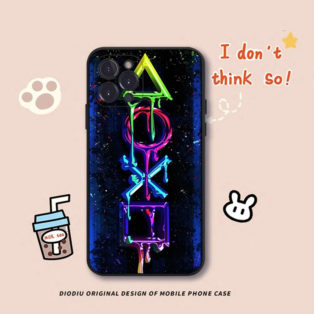 Game-C-Console P-Playstation Phone Case For iPhone 14 13 12 Mini 11 Pro XS Max X XR SE 6 7 8 Plus Soft Silicone Cover