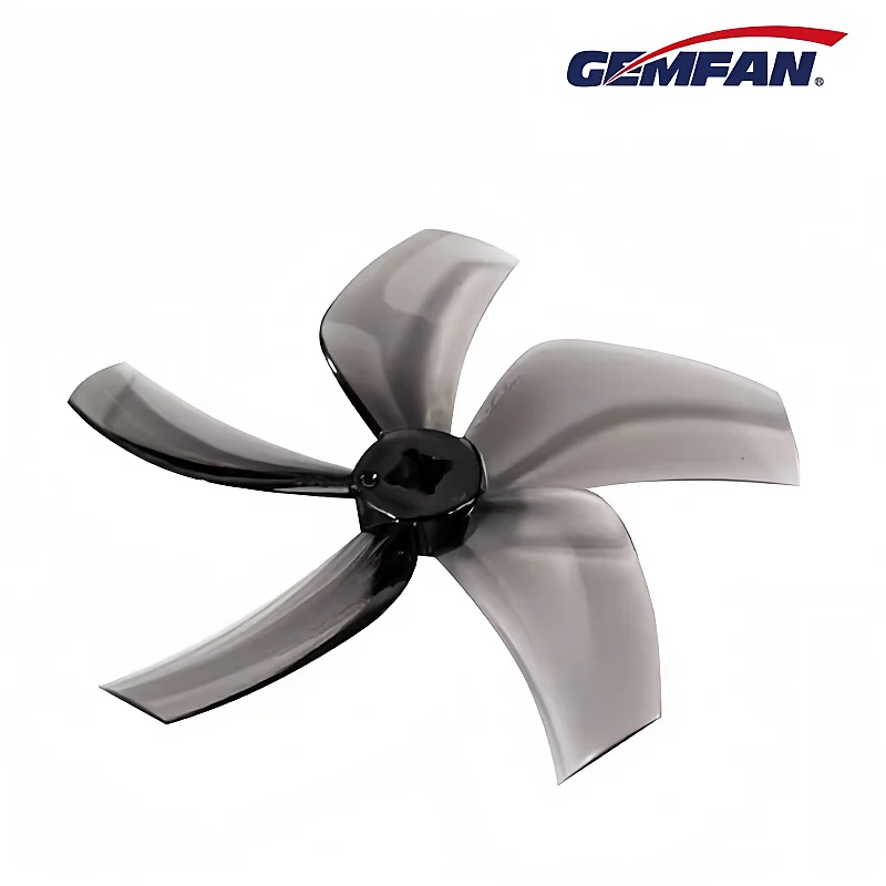 ใบพัด GEMFAN D76-5 ขนาด 3 นิ้ว 5 ใบพัด สำหรับโดรน FPV แบบทรัสเวอร์ ประสิทธิภาพสูง ทนทานต่อแรงกระแทก ใบพัดแบบบวกและลบ
