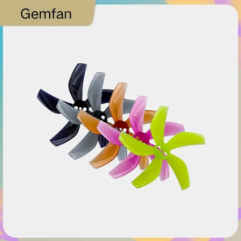 4Pairs/8PCS Gemfan D51-5 Cinewhoop Props 2inch 51mm 5-Blade PC Propeller for RC FPV Racing Tinywhoop Cinewhoop Ducted Drone