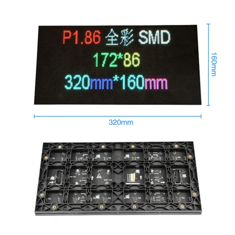 High Quality RGB LED Display Indoor Colorful Energy Full Color LED Display Fine Pixel Pitch Retail Stores Education Subway view 5