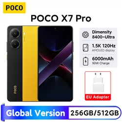 POCO X6 Pro 5G Global Version Smartphone Dimensity 8300-Ultra 6.67