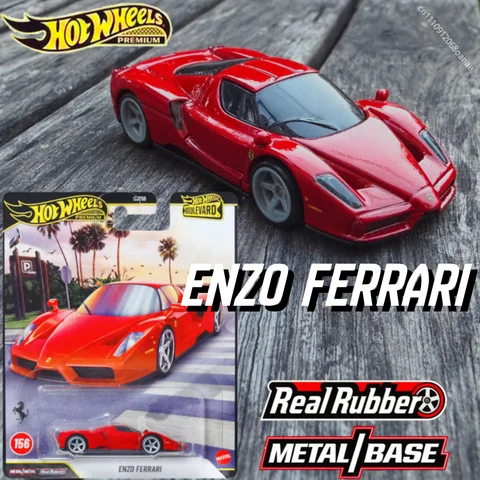 Hot Wheels Boulevard GJT68-J Enzo Ferrari Mercedes 560 AMG Super Nova Aston Martin DBS Set 1:64 Adult Collector Diecast Gift