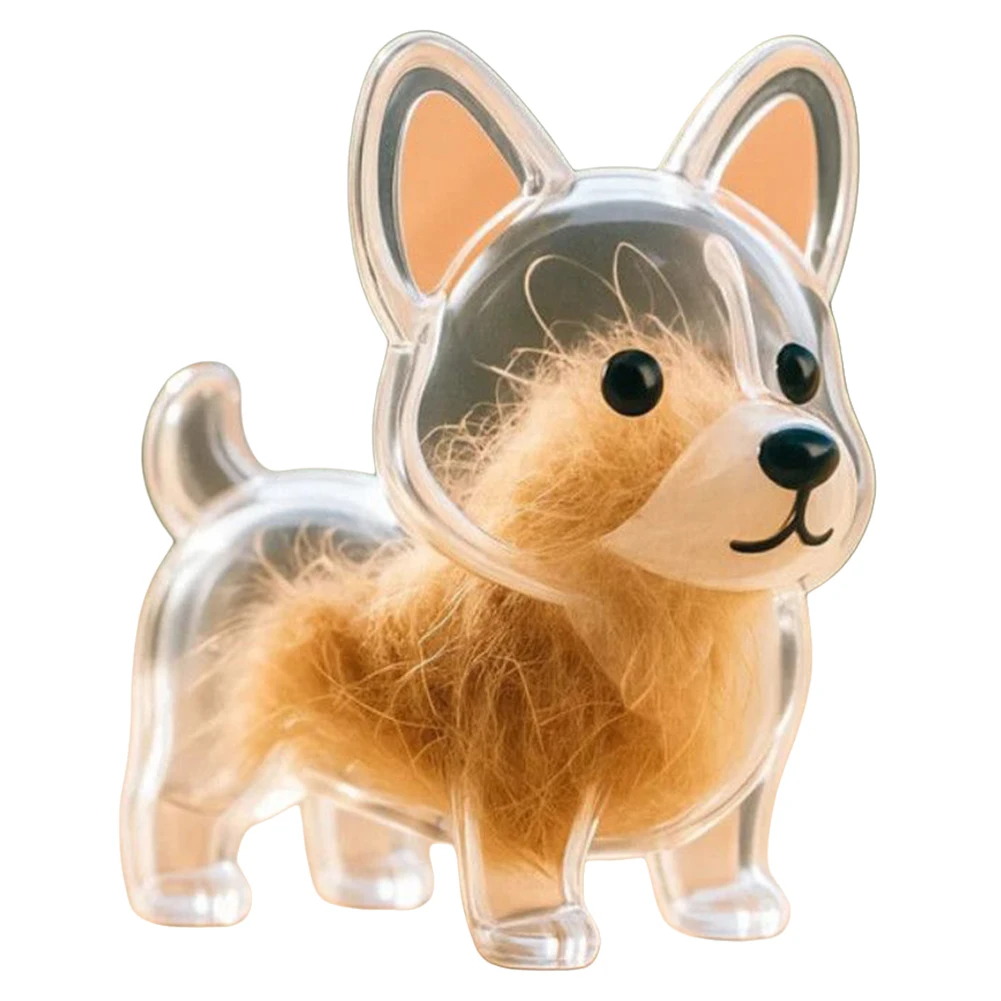 الكلب جامع الشعر المفاتيح مقاوم للماء صندوق تخزين تذكاري ارتداء مقاومة الحيوانات الأليفة الشعر كيرينغ المحمولة الحيوانات الأليفة الذاكرة كبسولة