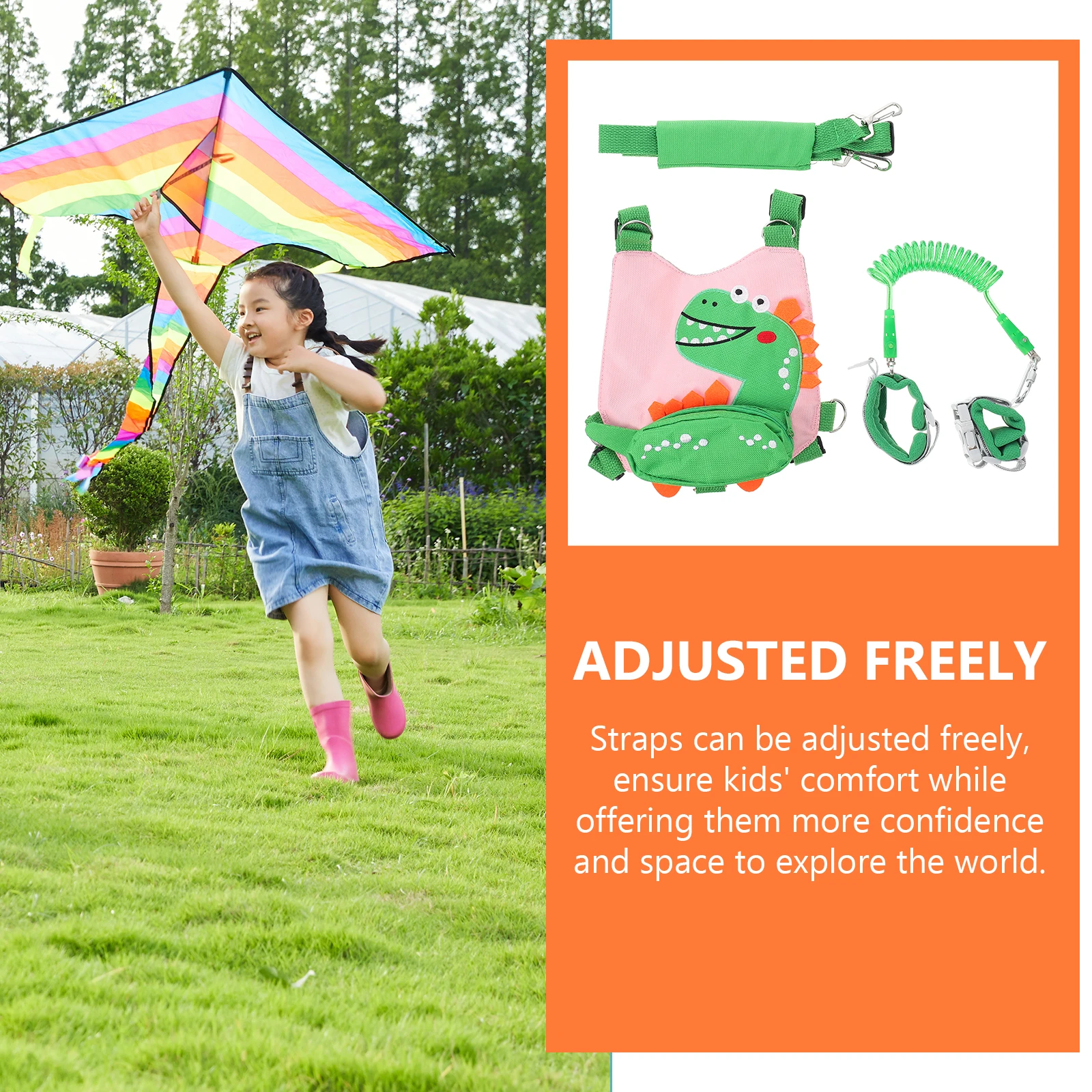 

Baby Toddler Belt Harness Reins Anti Lost Safety Child Leash Anti-lost Tether Learning Walk