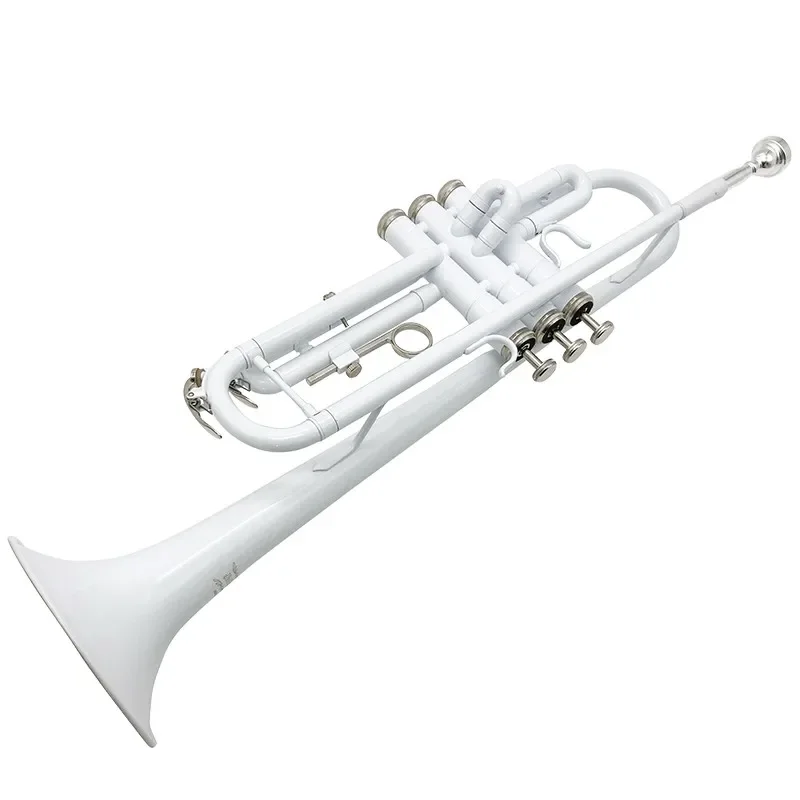 Best Selling High Quality Beginner Golden Brass Tube Trumpet Large Diameter Trumpet