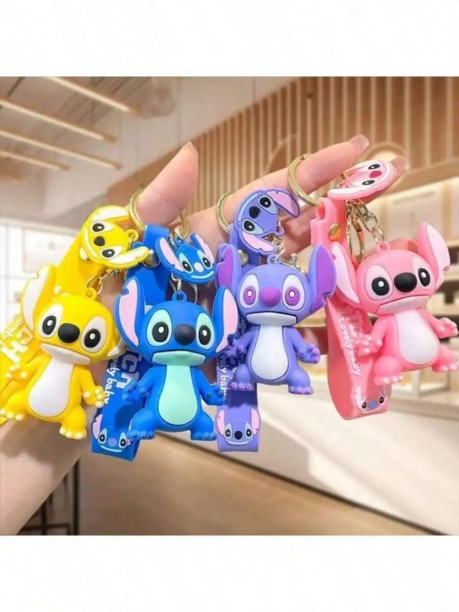 New Cartoon Anime Character Keychain Bag Pendant Car Decorat